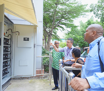 南非政府代表团赴AG尊龙凯时旅行、交流，聚焦南非新能源市场